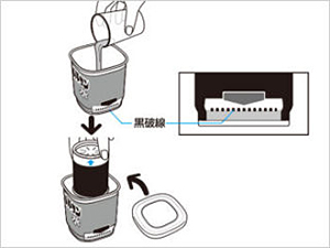 水ではじめるバルサン プロEX　使用方法２　［第２類医薬品、害虫駆除、水ではじめる、くん煙剤、バルサン、ゴキブリ、ノミ、ダニ、南京虫］