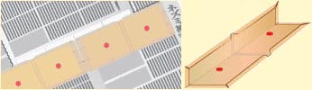 耐水チュークリン ミニ スキ間用　設置のポイント
